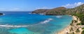 Hanauma Bay panorama Royalty Free Stock Photo