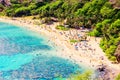 Hanauma Beach in Oahu, Hawaii Royalty Free Stock Photo