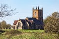 Hanbury Parish Church, Worcestershire, England. Royalty Free Stock Photo