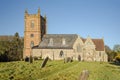 Hanbury Village Church, England. Royalty Free Stock Photo