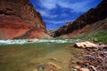 Hance Rapids in the Grand Canyon.