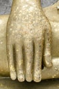 Hand of big Budha Royalty Free Stock Photo