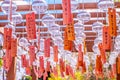 erene Melodies - Japanese-Inspired Hand-Blown Glass Wind Chime Pendant for Tranquil Garden and Home Ambiance