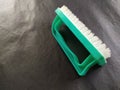 Hand brush to clean dirty clothes.