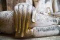 Hand of Phra Achana at Wat Si Chum Royalty Free Stock Photo