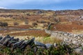 Hand built stone walls in Snowdonia National Park