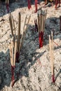 Hand burning incense