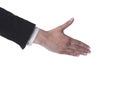 Hand of Businesswoman Ready For Handshaking Royalty Free Stock Photo