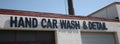 Hand Car wash and Detail Royalty Free Stock Photo