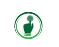 Hand Care Logo Template vector icon