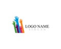 Hand Care Logo Template vector icon