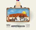 Hand carrying Australia Landmark Global Travel And Journey