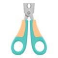 Hand claw cutter icon cartoon vector. Work object tool