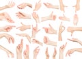 Hand collage