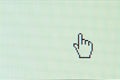 Hand cursor