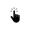 Hand cursor icon. cursor icon . hand cursor icon clik