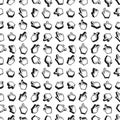 Hand cursor seamless background pattern Royalty Free Stock Photo