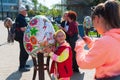 140 hand-decorated Easter eggs which were rescued from Eastern Ukraine and placed on exhibition in Lviv, Ukraine