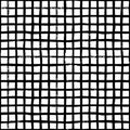 Hand draw brush mesh black and white seamless pattern.