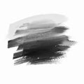 Hand draw gray watercolor strock design Royalty Free Stock Photo
