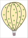 Hand draw vintage balloon