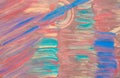 Hand drawing with acrylics in a modern style. Abstract artistic background with large strokes of paint. Fragment of a painting on