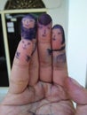 Hand Drawing Family Images