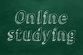 Online studying