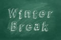 Winter Break Royalty Free Stock Photo