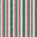 Hand drawn abstract Christmas stripes seamless pattern. Textured vertical striped background. Winter holiday all over print.