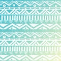 Hand Drawn Aztec Tribal Seamless Background Royalty Free Stock Photo