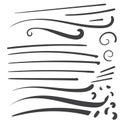 Hand Drawn Black squiggle swoosh text font tail for baseball tshirt design w a calligraphy swirl Royalty Free Stock Photo