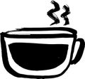 Hand Drawn Cup of Coffee Icon