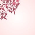 Hand drawn decorative background with