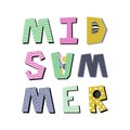 MidSummer creative lettering