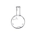 Glass beaker sketch