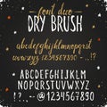 Hand drawn font duo