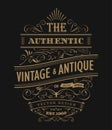 hand drawn frame label vintage western blackboard typography Royalty Free Stock Photo