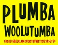 Hand drawn funny comic font. Good mood and children`s party inspired this font