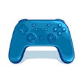Hand drawn game controller or game pad vector illustration Royalty Free Stock Photo
