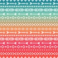 Hand drawn geometric ethnic tribal seamless pattern. Wrapping paper. Scrapbook. Doodles style. Tribal native vector Royalty Free Stock Photo