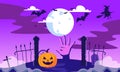 Hand drawn halloween background Royalty Free Stock Photo