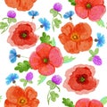 Hand drawn abstract floral Abstract background.