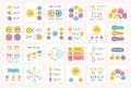 Hand Drawn Infographics Bundle Royalty Free Stock Photo