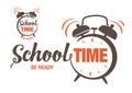 School time lettering