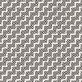 Hand drawn lines seamless pattern. Abstract geometric tiling background. Freehand black and white texture.