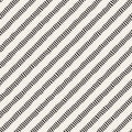 Hand drawn lines seamless pattern. Abstract geometric tiling background. Freehand black and white texture. Royalty Free Stock Photo