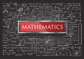 Hand drawn Mathematics Royalty Free Stock Photo