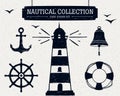 Hand drawn nautical collection.