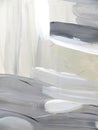 Hand drawn oil painting. Abstract gray art background. Royalty Free Stock Photo